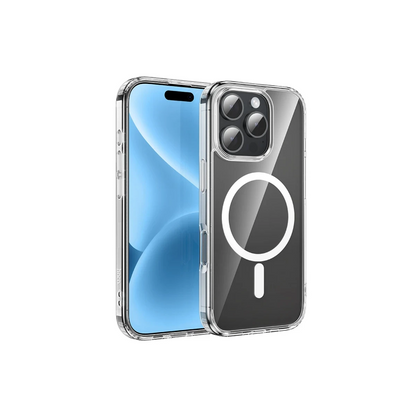 Hoco. Apple iPhone 16 Pro Max Anti Fall Airbag Magsafe Kapak - Şeffaf