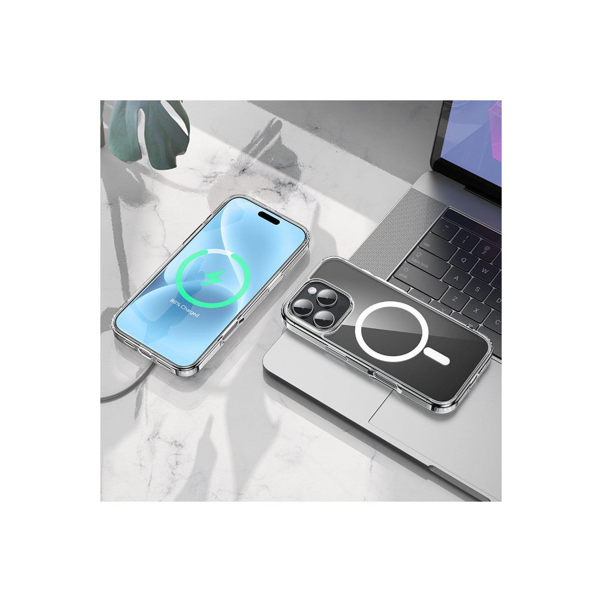 Hoco. Apple iPhone 16 Pro Max Anti Fall Airbag Magsafe Kapak