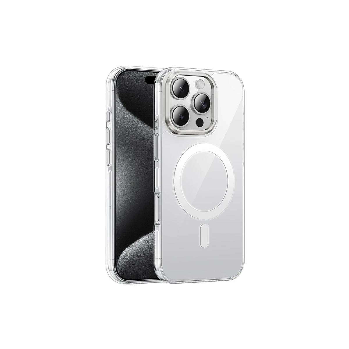 Hoco. Apple iPhone 16 Pro Max Invisible Magsafe Kapak - Şeffaf