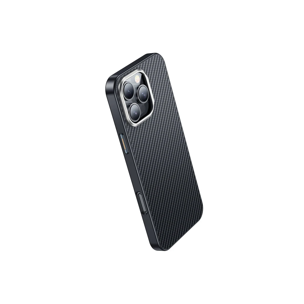 Hoco. Apple iPhone 16 Pro Max Knight Kevlar Magsafe Kapak - Siyah