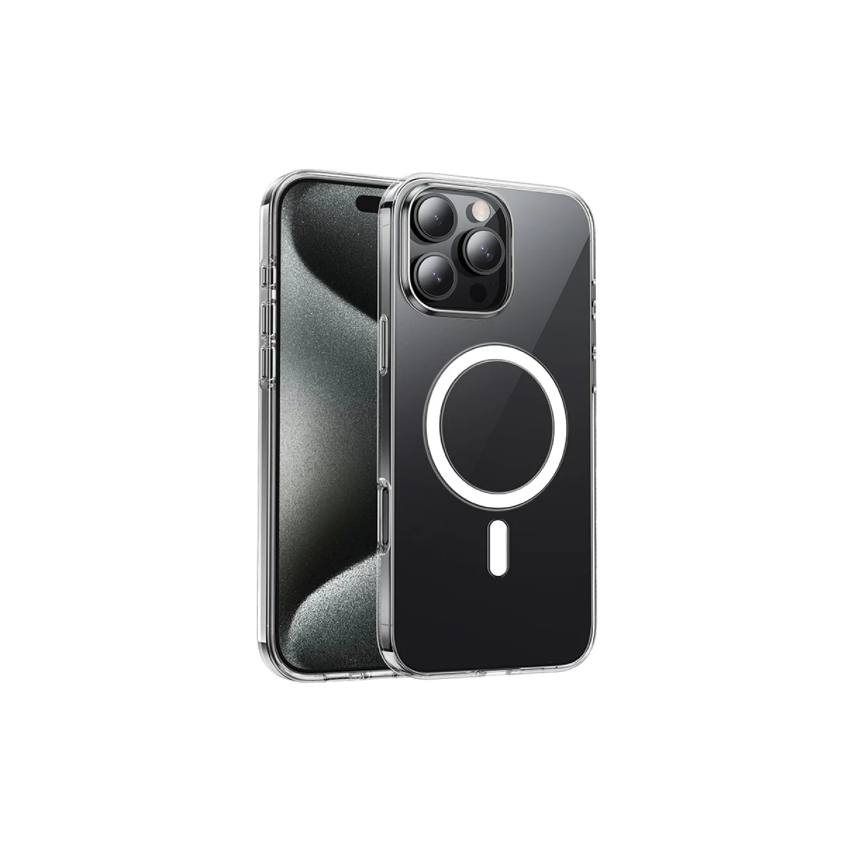 Hoco. Apple iPhone 16 Pro Max Primary Şeffaf Magsafe Kapak - Şeffaf
