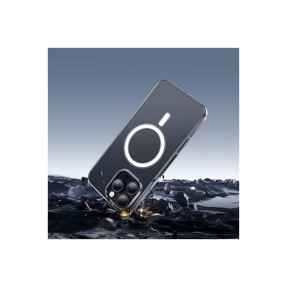 Hoco. Apple iPhone 16 Pro Max Primary Şeffaf Magsafe Kapak - Şeffaf