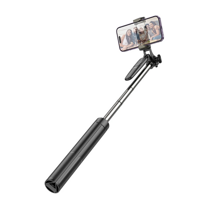 Hoco. K19 1.57M Broadcast Holder Selfie Çubuğu - Siyah