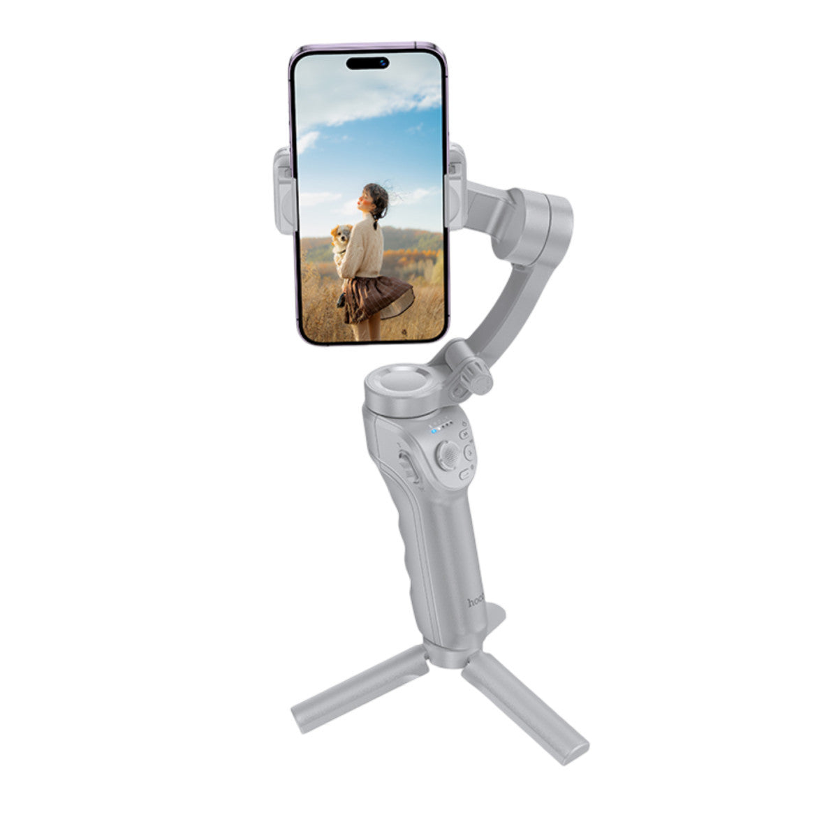 Hoco. K24 360 Derece Otomatik Yüz Takipli Tripodlu Akıllı Selfie Gimbal