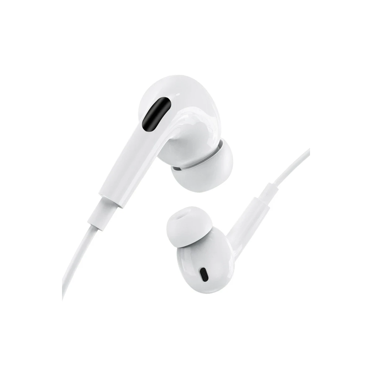 Hoco. M111 Pro Lightning Dijital Mikrofonlu Kablolu Kulaklık - Beyaz