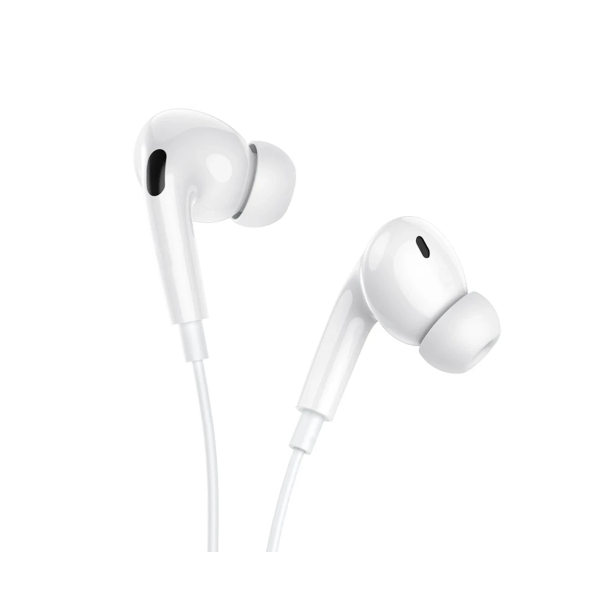 Hoco. M111 Pro Lightning Dijital Mikrofonlu Kablolu Kulaklık - Beyaz