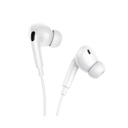 Hoco. M111 Pro Lightning Dijital Mikrofonlu Kablolu Kulaklık - Beyaz