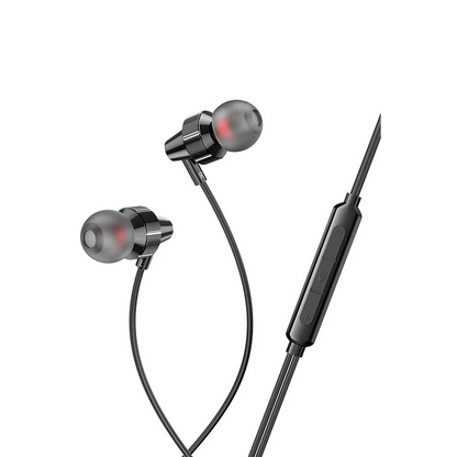Hoco. M90 Delight 1.2M Type-C Dijital Mikrofonlu Kablolu Kulaklık - Siyah