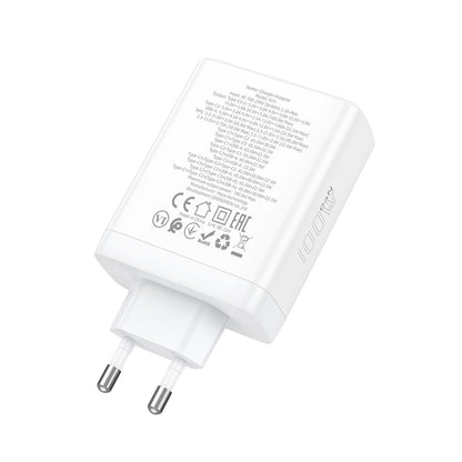 Hoco. N31 Leader PD 100W 3 Adet Type-C 1 Adet USB Şarj Aleti