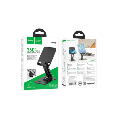 Hoco. PH48 360 Derece Ayarlanabilir Katlanabilir Masaüstü Telefon Tablet Tutucu