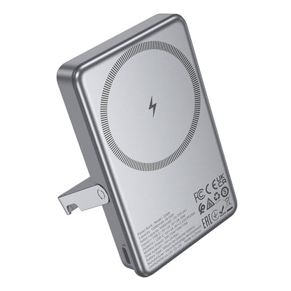 Hoco. Q36A Sunlight 10.000 mAh 20W Type-C ve 10W Kablosuz Şarj PD Magsafe Standlı Powerbank