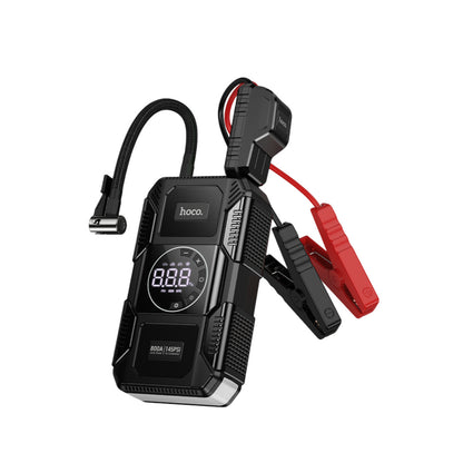 Hoco. QS6 29.6W Akıllı Hava Pompası ve Acil Marş Destekli 8.000 mAh Powerbank