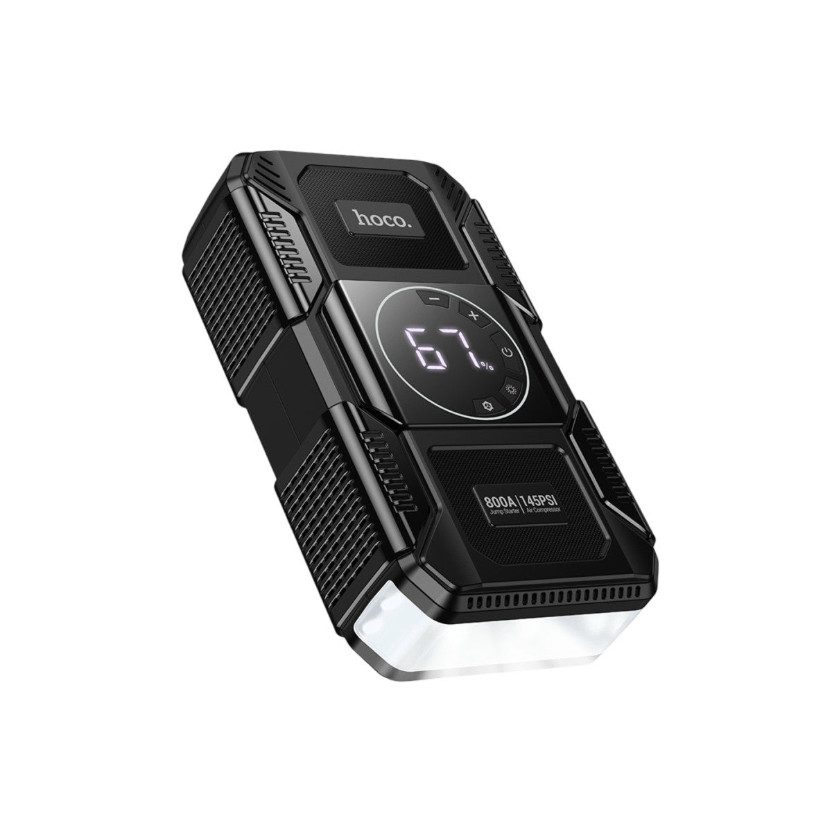 Hoco. QS6 29.6W Akıllı Hava Pompası ve Acil Marş Destekli 8.000 mAh Powerbank