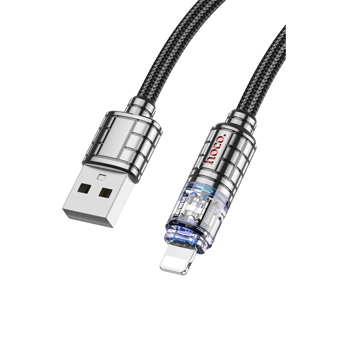 Hoco. U122 1.2M Lantern USB to Lightning Şarj Data Kablosu