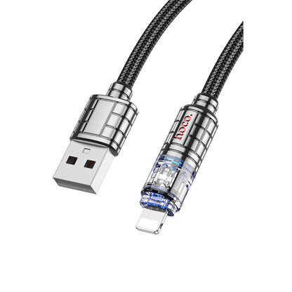 Hoco. U122 1.2M Lantern USB to Lightning Şarj Data Kablosu