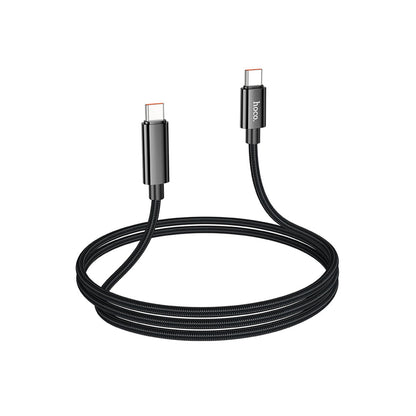 Hoco. U125 1.2M Benefit PD 100W Type-C to Type-C Şarj Data Kablosu