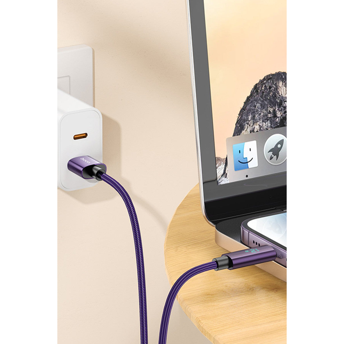 Hoco. U125 1.2M Benefit USB to Lightning Şarj Data Kablosu