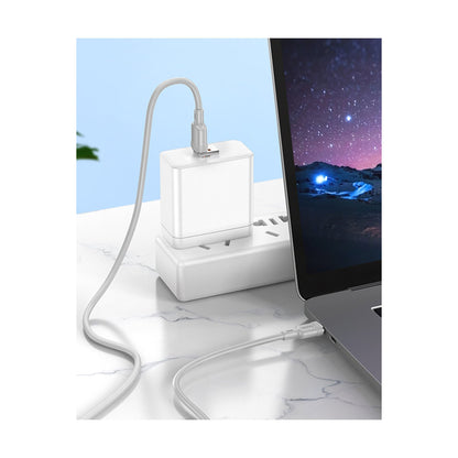 Hoco. U131 1.2M 2in1 USB ve Type-C to Type-C Şarj Data Kablosu