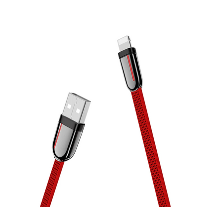 Hoco. U74 USB to Lightning Şarj Data Kablosu - Kırmızı