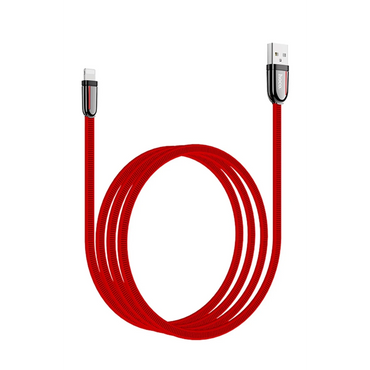 Hoco. U74 USB to Lightning Şarj Data Kablosu - Kırmızı