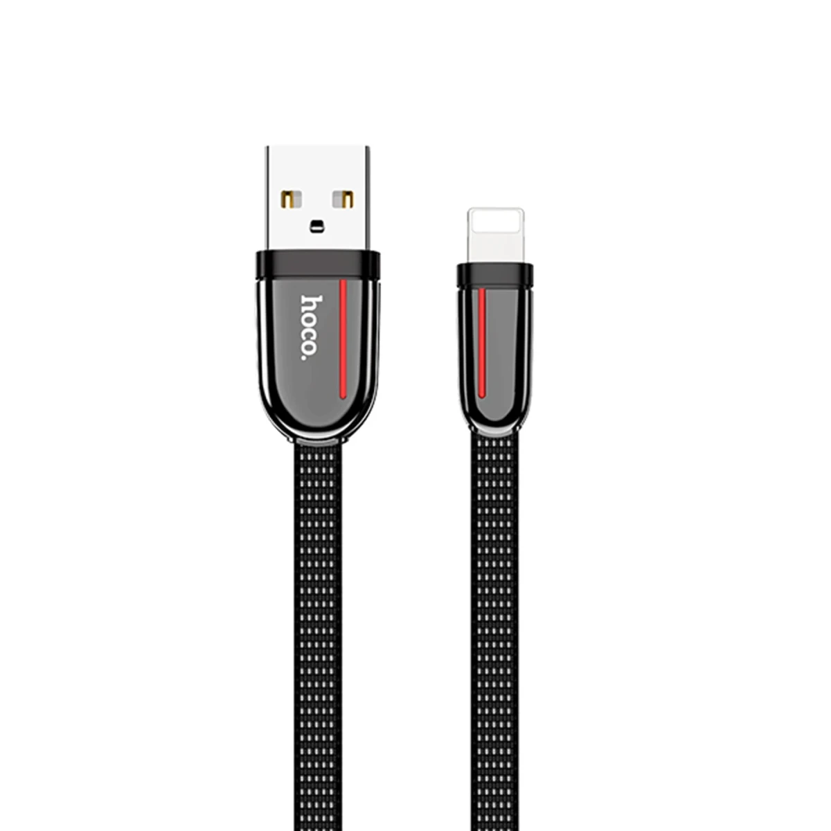 Hoco. U74 USB to Lightning Şarj Data Kablosu - Siyah