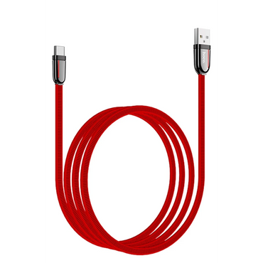 Hoco. U74 USB to Type-C Şarj Data Kablosu - Kırmızı