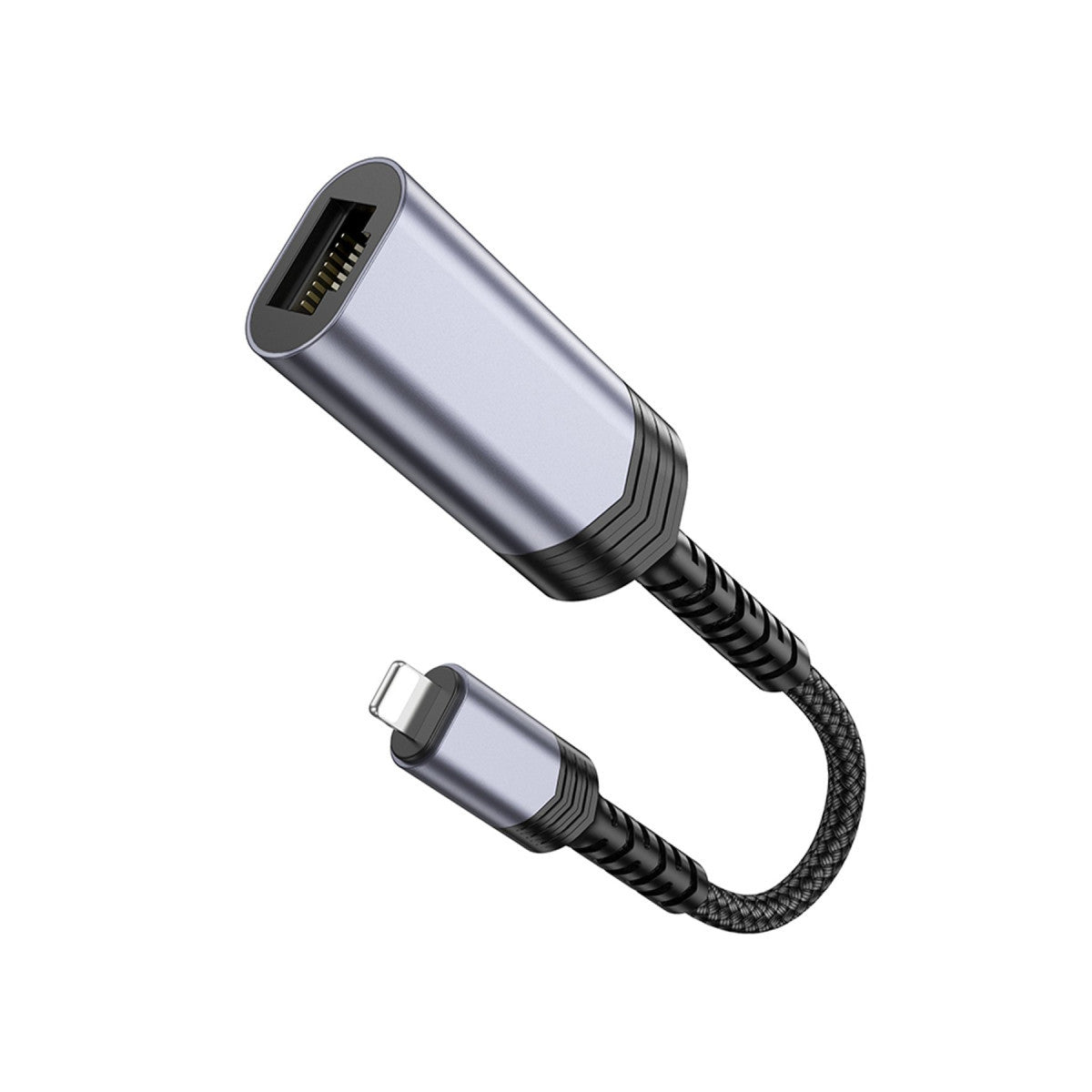Hoco. UA26 Tak Çalıştır Lightning to RJ45 100 Mbps Ethernet Dönüştürücü