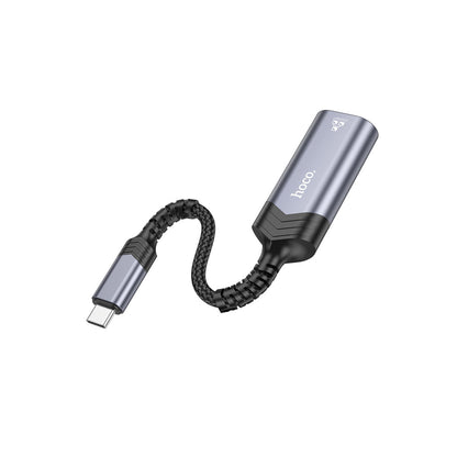 Hoco. UA26 Tak Çalıştır Type-C to RJ45 1000 Mbps Ethernet Dönüştürücü