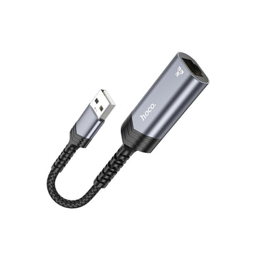Hoco. UA26 Tak Çalıştır USB to RJ45 100 Mbps Ethernet Dönüştürücü