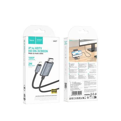 Hoco. UA27 2M Tak Çalıştır Lightning to HDMI Dönüştürücü
