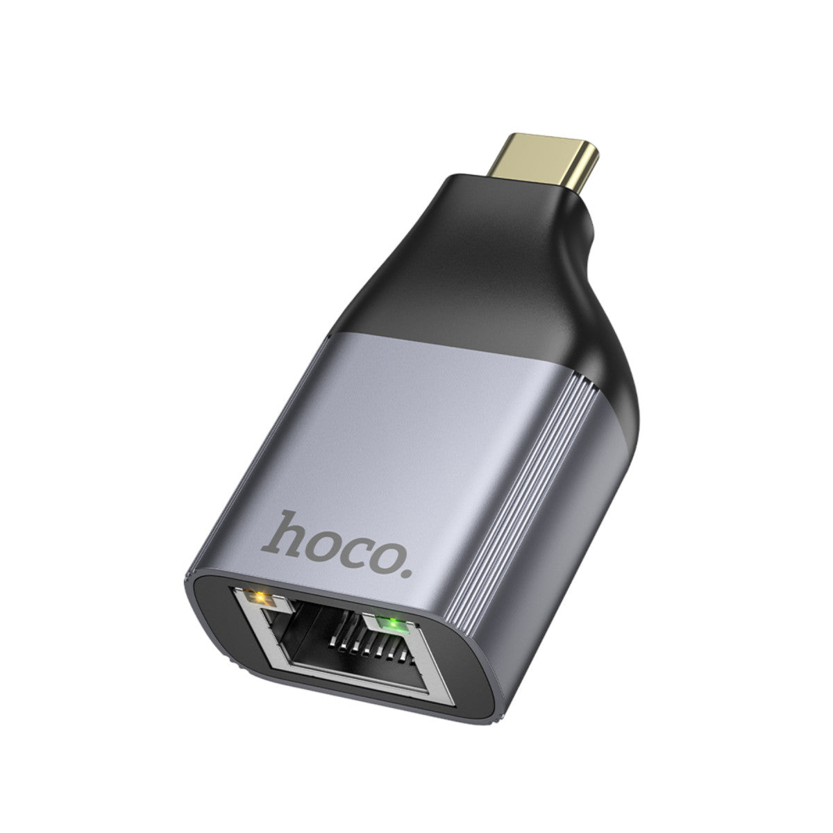 Hoco. UA35 Tak Çalıştır Type-C to RJ45 100Mbps Ethernet Dönüştürücü