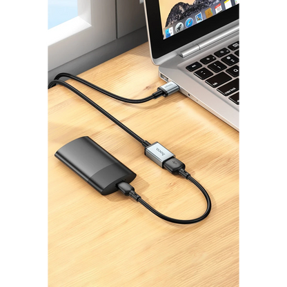 Hoco. US10 50cm 5 GBPS Hız Tak Çalıştır USB 3.0 to USB 3.0 Uzatma Kablosu - Siyah