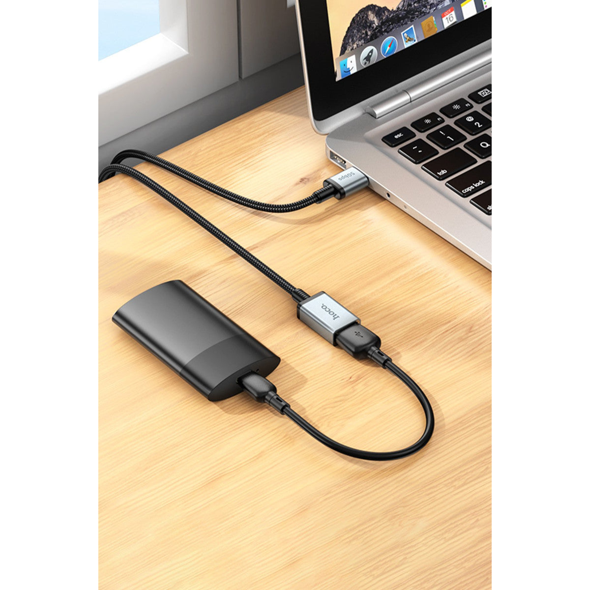 Hoco. US10 50cm 5 GBPS Hız Tak Çalıştır USB 3.0 to USB 3.0 Uzatma Kablosu