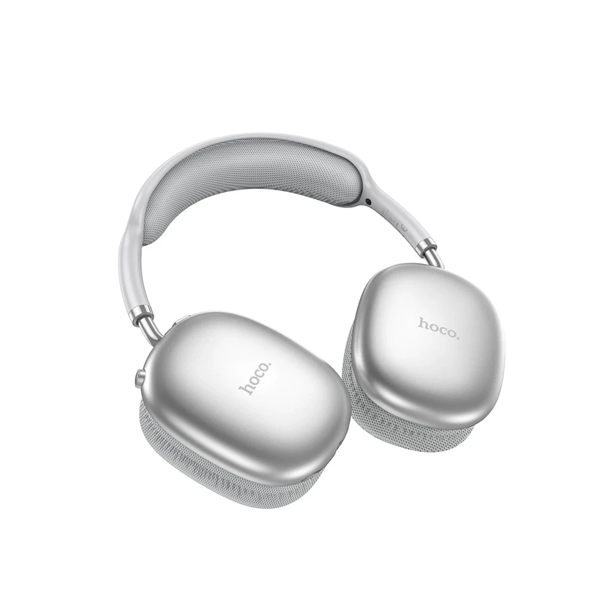 Hoco. W35 Air Triumph Aux Destekli Bluetooth Kablosuz Kulaklık - Gümüş