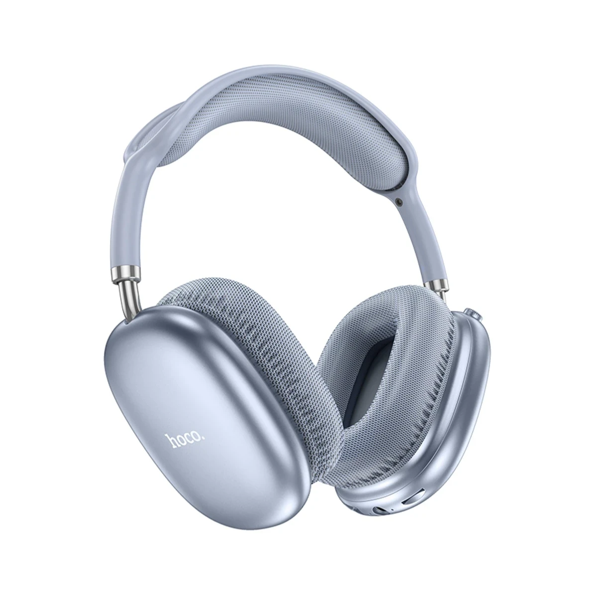 Hoco. W35 Air Triumph Aux Destekli Bluetooth Kablosuz Kulaklık - Mavi