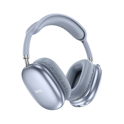 Hoco. W35 Air Triumph Aux Destekli Bluetooth Kablosuz Kulaklık - Mavi
