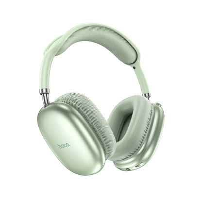 Hoco. W35 Air Triumph Aux Destekli Bluetooth Kablosuz Kulaklık - Yeşil