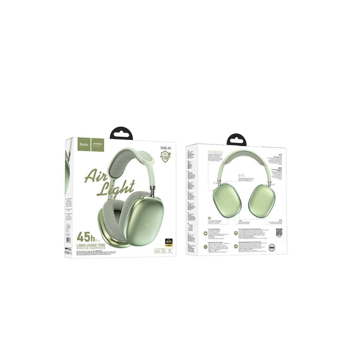 Hoco. W35 Air Triumph Aux Destekli Bluetooth Kablosuz Kulaklık