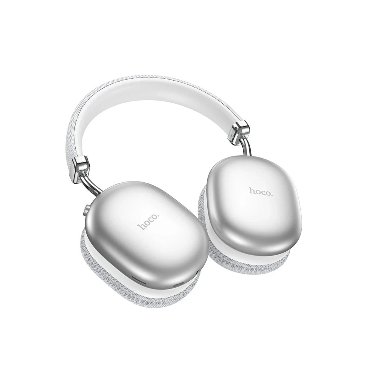 Hoco. W35 Max Joy Aux Destekli Bluetooth Kablosuz Kulaklık - Gümüş