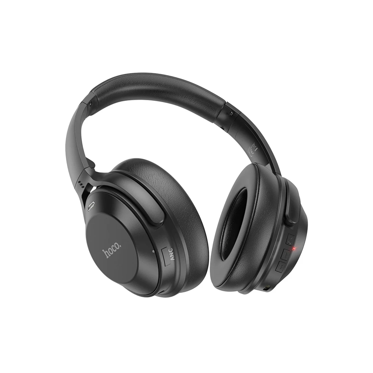 Hoco. W37 Aux Destekli Gürültü Engelleyicili Bluetooth Kablosuz Kulaklık - Siyah