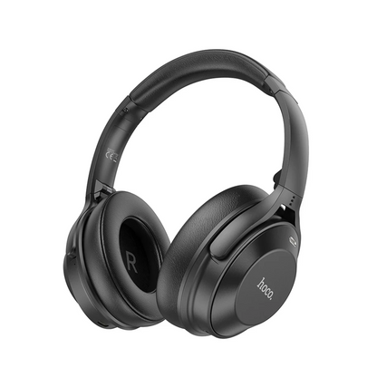 Hoco. W37 Aux Destekli Gürültü Engelleyicili Bluetooth Kablosuz Kulaklık - Siyah