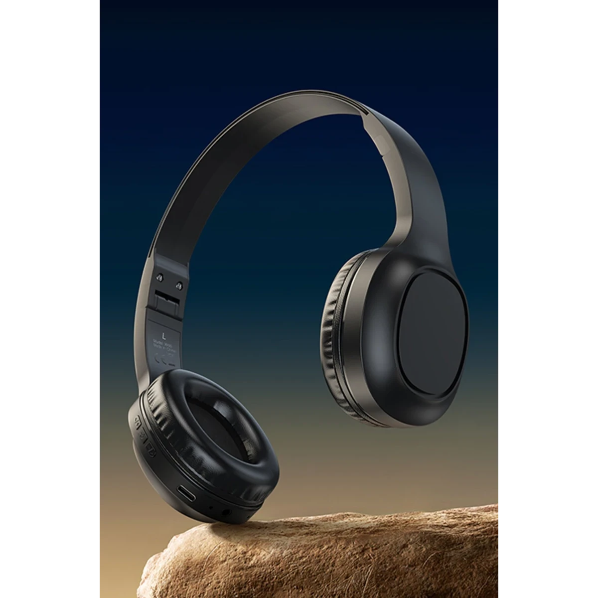 Hoco. W46 Charm Aux Destekli Bluetooth Kablosuz Kulaklık - Beyaz