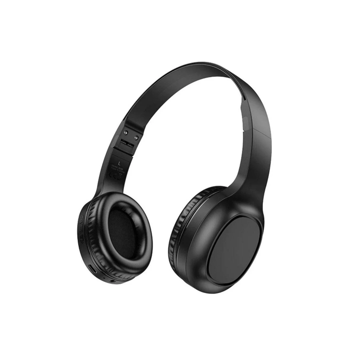 Hoco. W46 Charm Aux Destekli Bluetooth Kablosuz Kulaklık - Siyah