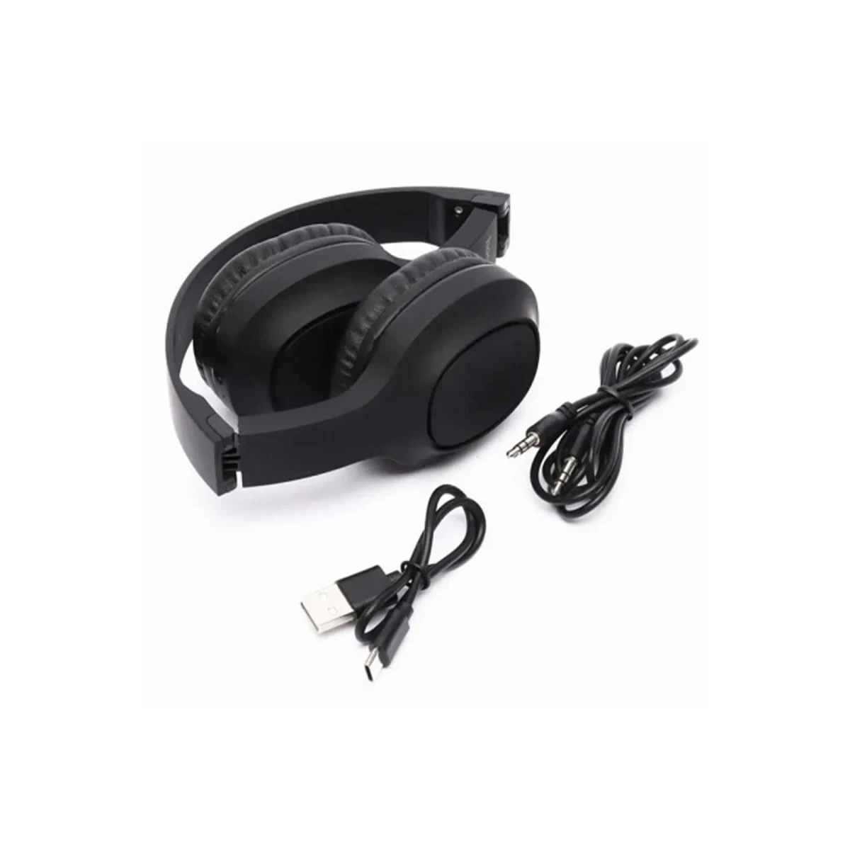 Hoco. W46 Charm Aux Destekli Bluetooth Kablosuz Kulaklık - Siyah