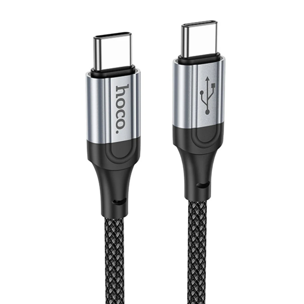 Hoco. X102 Fresh 1M 60W Type-C to Type-C PD Hızlı Şarj Data Kablosu - Siyah