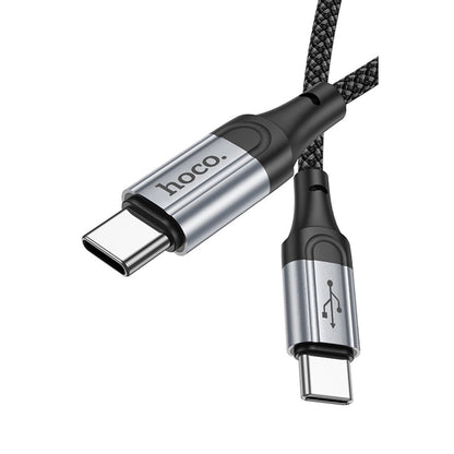 Hoco. X102 Fresh 1M 60W Type-C to Type-C PD Hızlı Şarj Data Kablosu