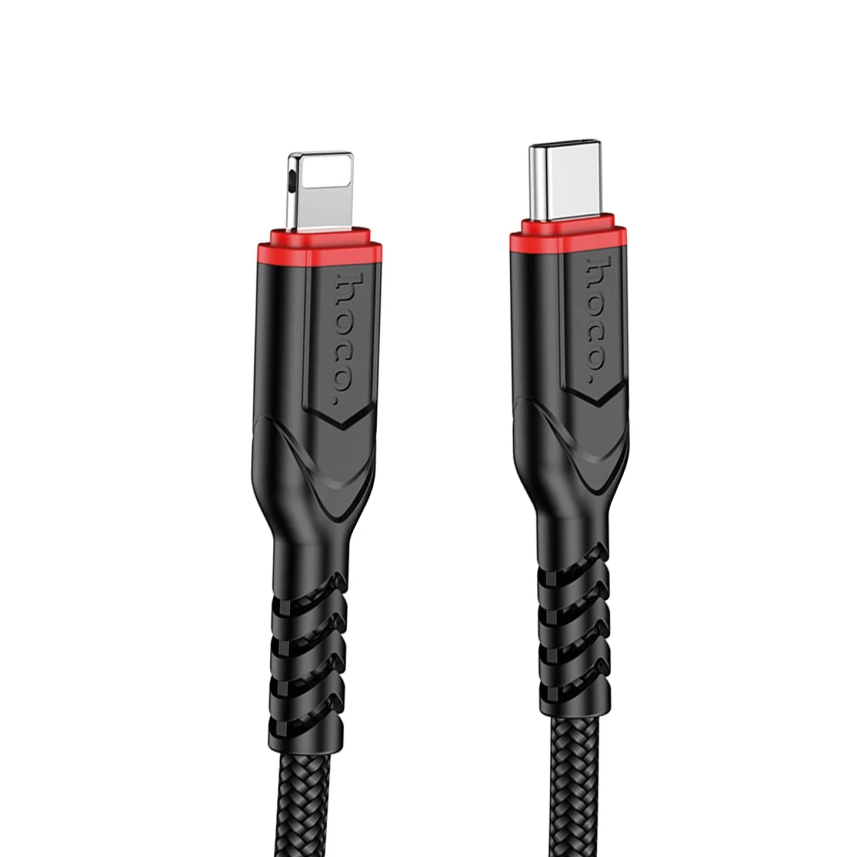 Hoco. X59 Victory 1M 20W Type-C to Lightning PD Hızlı Şarj Data Kablosu - Siyah