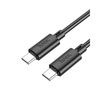 Hoco. X88 1M 60W Type-C to Type-C PD Hızlı Şarj Data Kablosu - Siyah