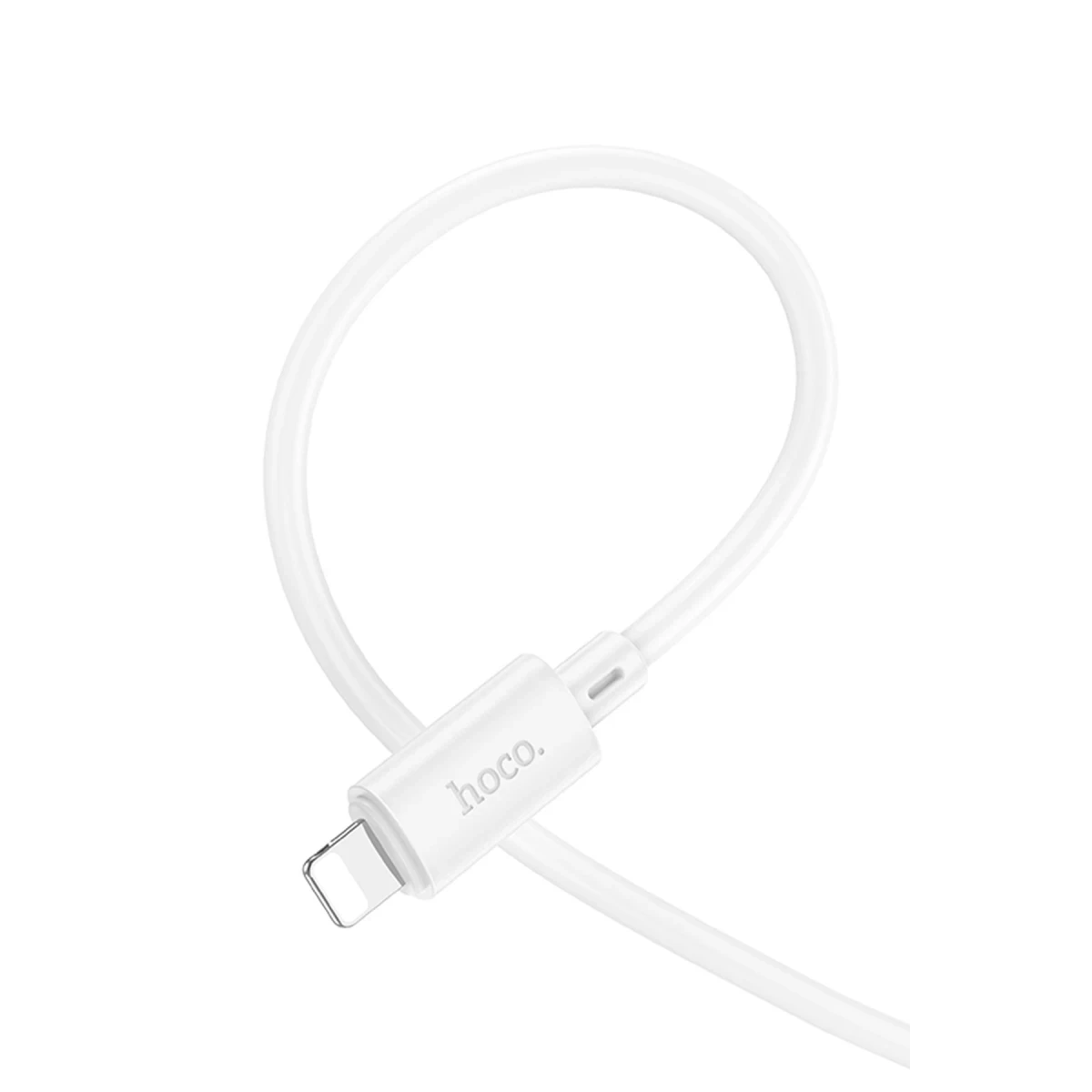 Hoco. X88 1M USB to Lightning Şarj Data Kablosu - Beyaz