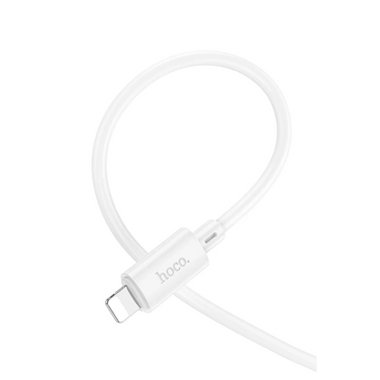 Hoco. X88 1M USB to Lightning Şarj Data Kablosu - Beyaz